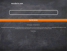 Tablet Screenshot of meraboire.com